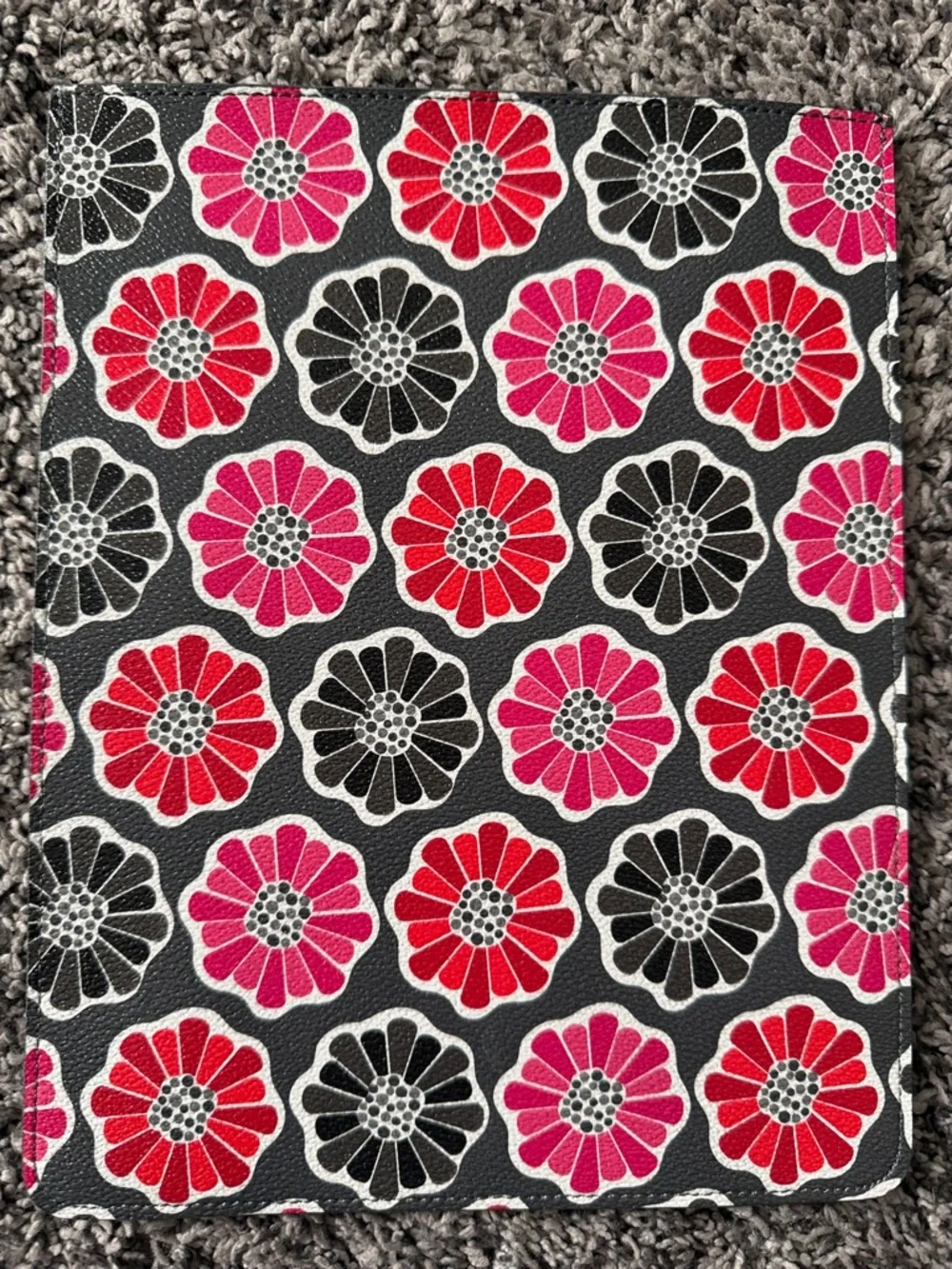 NEW Vera Bradley Tablet Sleeve Mocha Rouge